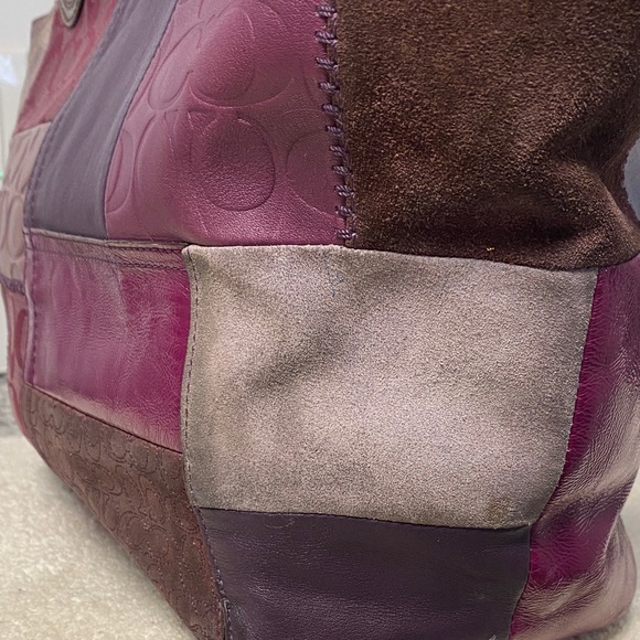 Coach Multicolor Patchwork Tote - Picture 8 of 16